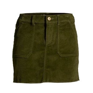 No Boundaries Juniors Corduroy Pocket Skirt